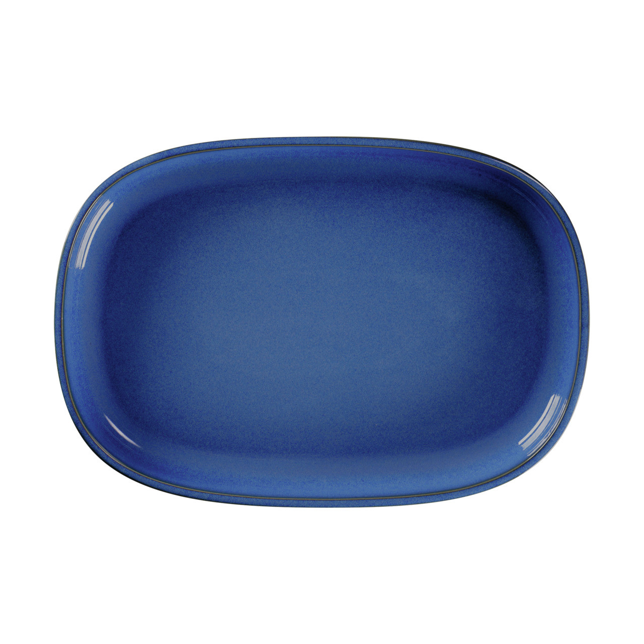 Ease, Platte oval tief 332 x 232 mm / 1,95 l cobalt blue
